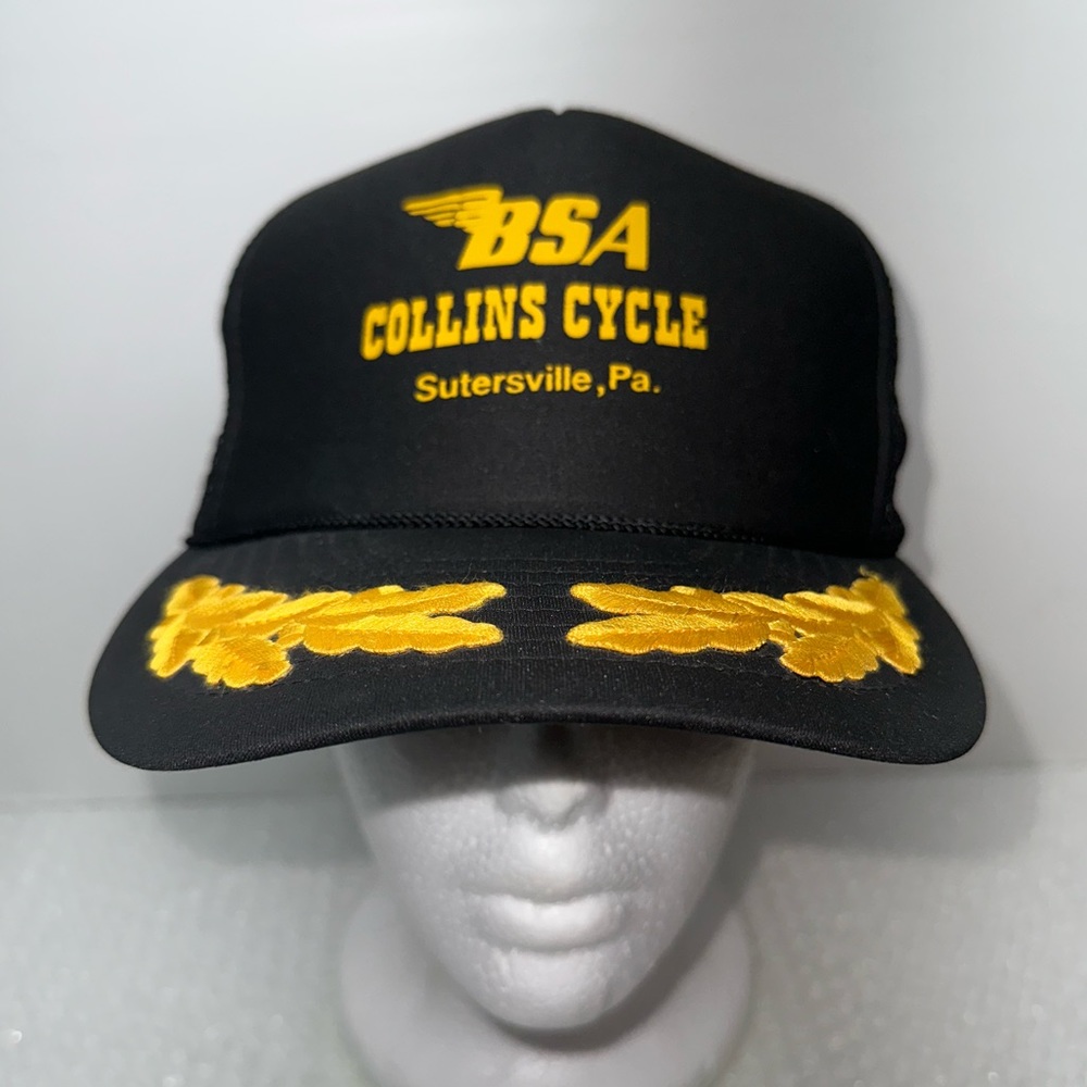 BSA Cycle Shop SnapBack Meshback Hat